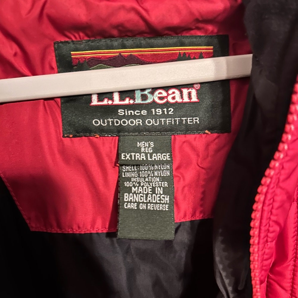 L.L. Bean Red 3in1 Gortex Parka Performance Jacket - Picture 2 of 6